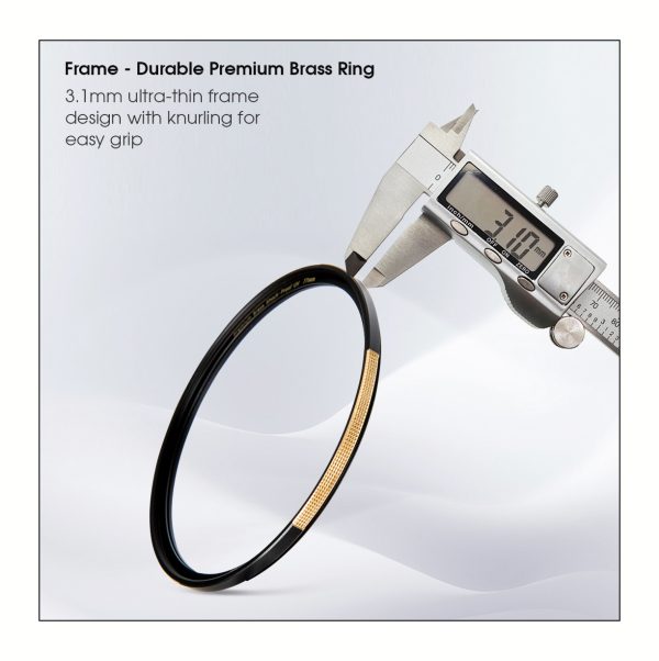 Haida Premium Brass Shock-Proof UV filter serie - Image 3