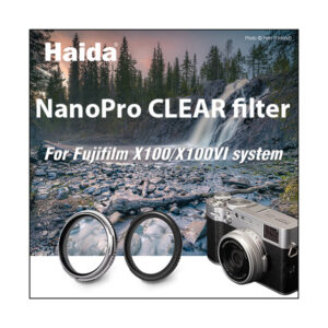 Haida NanoPro Clear filter - Fujifilm X100 serie's