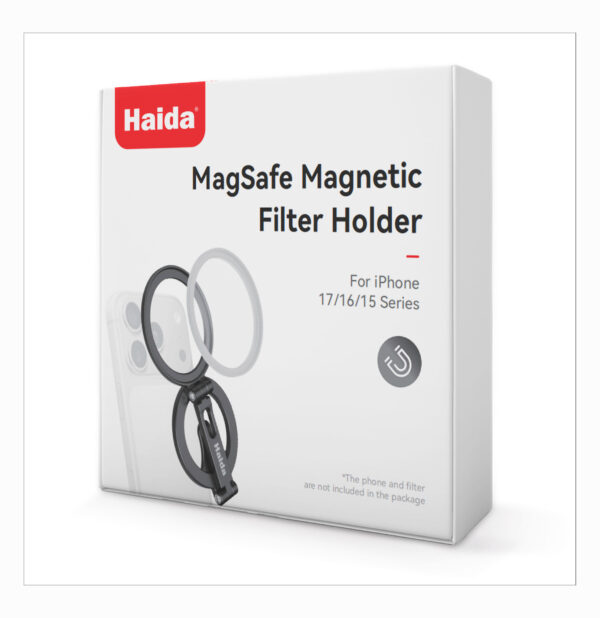 Haida MagSafe Magnetic Filter Holder/Filters voor iPhone