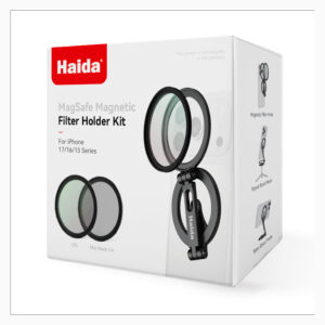 Haida MagSafe Magnetic Filter Kit Holder/Filters voor iPhone