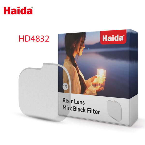 Haida Rear Lens Mist Black 1/4 filters - Image 2