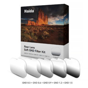 Haida Rear Lens GND filters voor Sony E mount, kit en single filters.